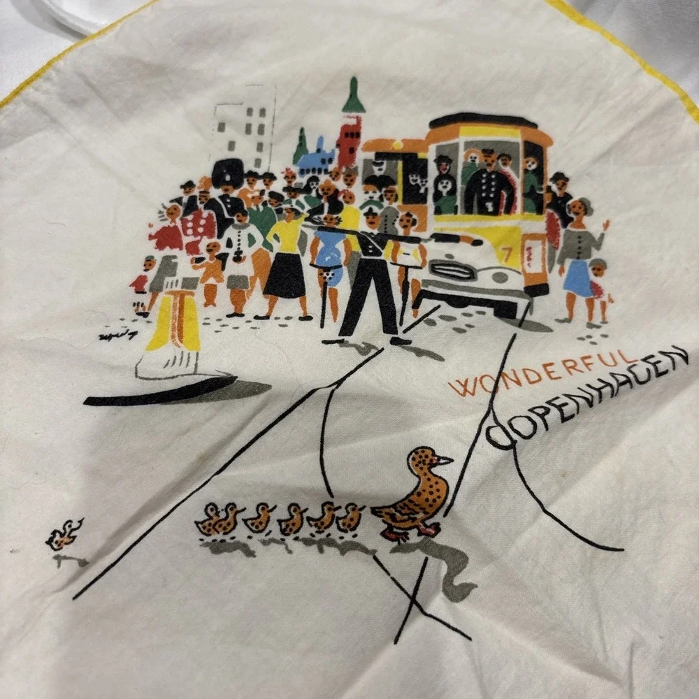 Napkin From Copenhagen to Copenhagen